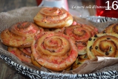 Escargots briochés aux pralines roses